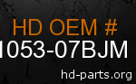 hd 61053-07BJM genuine part number