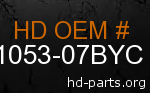 hd 61053-07BYC genuine part number