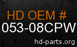 hd 61053-08CPW genuine part number