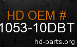 hd 61053-10DBT genuine part number
