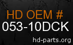 hd 61053-10DCK genuine part number