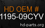 hd 61195-09CYV genuine part number