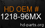 hd 61218-96MX genuine part number