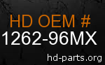 hd 61262-96MX genuine part number