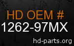 hd 61262-97MX genuine part number