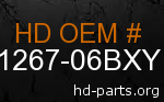 hd 61267-06BXY genuine part number