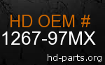 hd 61267-97MX genuine part number