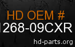 hd 61268-09CXR genuine part number