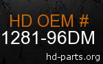 hd 61281-96DM genuine part number