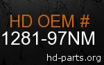 hd 61281-97NM genuine part number