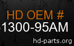 hd 61300-95AM genuine part number