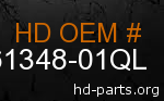 hd 61348-01QL genuine part number