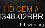 hd 61348-02BBR genuine part number