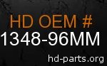 hd 61348-96MM genuine part number