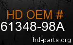 hd 61348-98A genuine part number