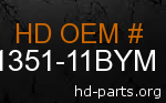 hd 61351-11BYM genuine part number