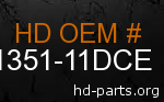 hd 61351-11DCE genuine part number