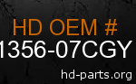 hd 61356-07CGY genuine part number