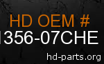 hd 61356-07CHE genuine part number