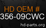 hd 61356-09CWC genuine part number