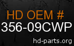 hd 61356-09CWP genuine part number