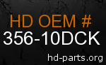 hd 61356-10DCK genuine part number