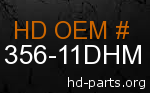 hd 61356-11DHM genuine part number