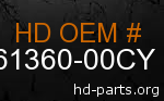 hd 61360-00CY genuine part number