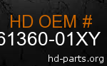 hd 61360-01XY genuine part number