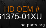 hd 61375-01XU genuine part number