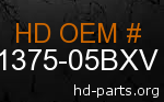hd 61375-05BXV genuine part number