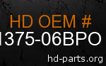 hd 61375-06BPO genuine part number