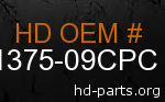 hd 61375-09CPC genuine part number