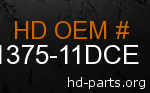 hd 61375-11DCE genuine part number