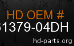 hd 61379-04DH genuine part number