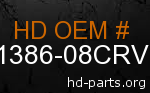 hd 61386-08CRV genuine part number