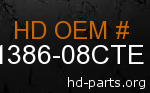 hd 61386-08CTE genuine part number
