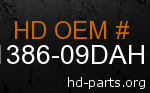 hd 61386-09DAH genuine part number