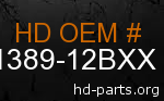 hd 61389-12BXX genuine part number
