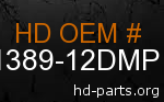 hd 61389-12DMP genuine part number