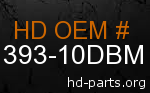 hd 61393-10DBM genuine part number