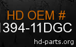 hd 61394-11DGC genuine part number