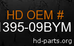 hd 61395-09BYM genuine part number