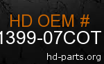 hd 61399-07COT genuine part number
