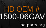 hd 61500-06CAV genuine part number