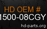 hd 61500-08CGY genuine part number