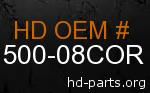 hd 61500-08COR genuine part number