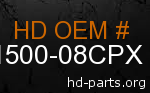 hd 61500-08CPX genuine part number