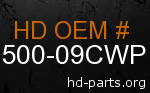 hd 61500-09CWP genuine part number