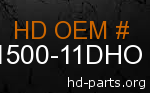 hd 61500-11DHO genuine part number